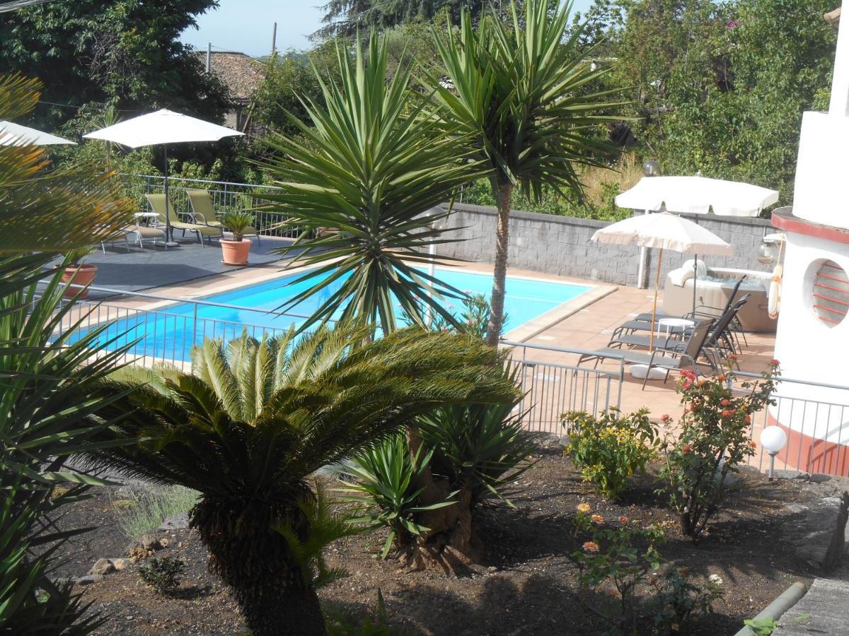 SantʼAlfio Al Villino Sunshine In Villa Con Piscina Ed Idromassaggio מראה חיצוני תמונה